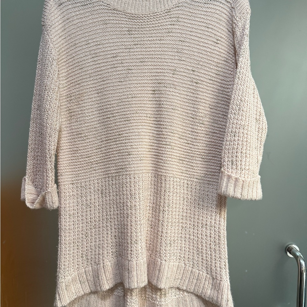 Chico's Cream Knit Sweater